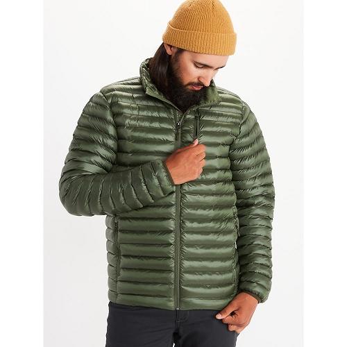 Marmot Avant Jackets - Mens Down Jacket Green CA7162984 Canada